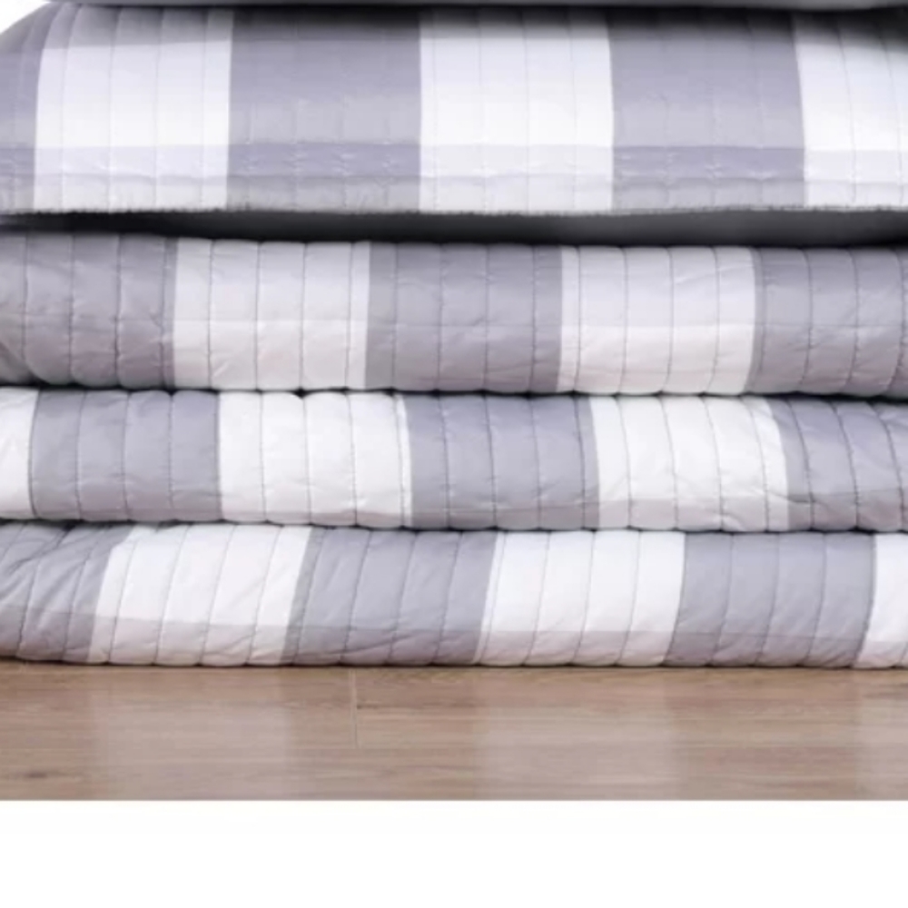 Farmhouse Buffalo Check Twin XL Quilt + 1 Standard ShamQuilt BNWT